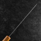 Petty Sweden Steel Nashiji Damas Manche Yaki Urushi 140mm-[Musashi]-[Couteaux de cuisine japonais]