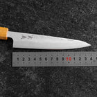 Petty Sweden Steel Nashiji Damas Manche Yaki Urushi 140mm-[Musashi]-[Couteaux de cuisine japonais]