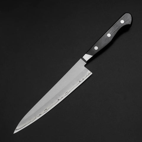 Petty Sweden Steel Poli Manche Occidental Noir 150mm-[Musashi]-[Couteaux de cuisine japonais]