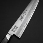 Petty Sweden Steel Poli Manche Occidental Noir 150mm-[Musashi]-[Couteaux de cuisine japonais]