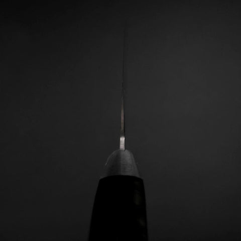 Petty Sweden Steel Poli Manche Occidental Noir 150mm-[Musashi]-[Couteaux de cuisine japonais]