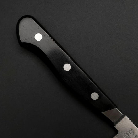 Petty Sweden Steel Poli Manche Occidental Noir 150mm-[Musashi]-[Couteaux de cuisine japonais]