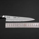 Petty Sweden Steel Poli Manche Occidental Noir 150mm-[Musashi]-[Couteaux de cuisine japonais]