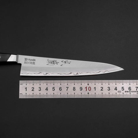Petty Sweden Steel Poli Manche Occidental Noir 150mm-[Musashi]-[Couteaux de cuisine japonais]
