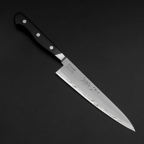 Petty Sweden Steel Poli Manche Occidental Noir 150mm-[Musashi]-[Couteaux de cuisine japonais]