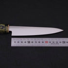 Petty VG-1 Poli Manche Dragon en Céramique 150mm-[Musashi]-[Couteaux de cuisine japonais]