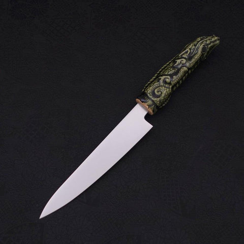 Petty VG-1 Poli Manche Dragon en Céramique 150mm-[Musashi]-[Couteaux de cuisine japonais]
