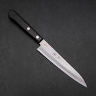 Petty VG-1 Poli Manche Occidental Noir 145mm (Tsuba-nashi)-[Musashi]-[Couteaux de cuisine japonais]