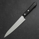 Petty VG-1 Polished Western Black Handle 150mm (5.9”)-[Musashi]-[Japanese-Kitchen-Knives]