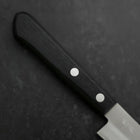 Petty VG-1 Poli Manche Occidental Noir 150mm-[Musashi]-[Couteaux de cuisine japonais]