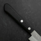 Petty VG-1 Polished Western Black Handle 150mm (5.9”)-[Musashi]-[Japanese-Kitchen-Knives]