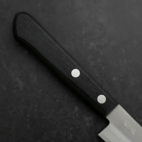 Petty VG-1 Polished Western Black Handle 150mm (5.9”)-[Musashi]-[Japanese-Kitchen-Knives]