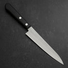 Petty VG-1 Poli Manche Occidental Noir 150mm-[Musashi]-[Couteaux de cuisine japonais]