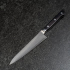 Petty VG-1 Tsuchime Manche Occidental Gris Sombre 135mm-[Musashi]-[Couteaux de cuisine japonais]