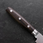 Petty VG-10 Damas Manche Occidental Noir 135mm-[Musashi]-[Couteaux de cuisine japonais]