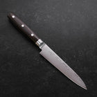Petty VG-10 Damas Manche Occidental Noir 135mm-[Musashi]-[Couteaux de cuisine japonais]