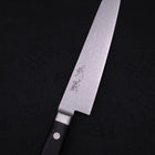 Petty VG-10 Damas Manche Occidental Noir 150mm-[Musashi]-[Couteaux de cuisine japonais]