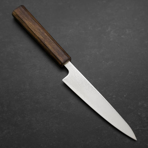 Petty VG-10 Damas Manche Sumi Urushi 140mm-[Musashi]-[Couteaux de cuisine japonais]