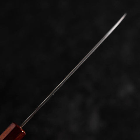 Petty VG-10 Damas Manche Urushi Rouge Yamanaka 135mm-[Musashi]-[Couteaux de cuisine japonais]