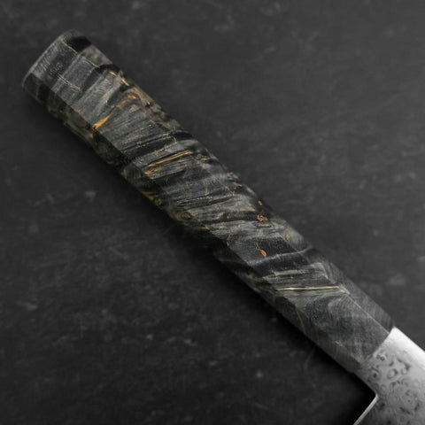 Petty VG-10 Damas Manche en Bois de Bouleau Gris 150mm-[Musashi]-[Couteaux de cuisine japonais]