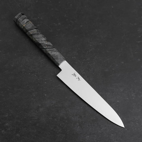 Petty VG-10 Damas Manche en Bois de Bouleau Gris 150mm-[Musashi]-[Couteaux de cuisine japonais]