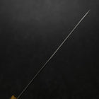 Petty VG-10 Damas Manche en Bois de Bouleau Jaune-Brun 150mm-[Musashi]-[Couteaux de cuisine japonais]