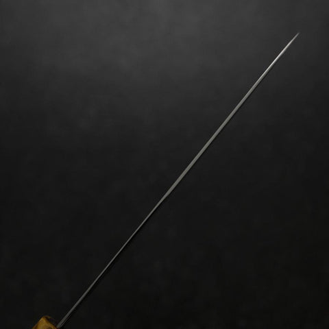 Petty VG-10 Damas Manche en Bois de Bouleau Jaune-Brun 150mm-[Musashi]-[Couteaux de cuisine japonais]