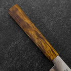 Petty VG-10 Damas Manche en Bois de Bouleau Jaune-Brun 150mm-[Musashi]-[Couteaux de cuisine japonais]