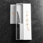 Petty VG-10 Damas Manche en Buffle et Ébène 100mm-[Musashi]-[Couteaux de cuisine japonais]