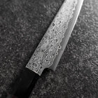 Petty VG-10 Damas Manche en Buffle et Ébène 120mm-[Musashi]-[Couteaux de cuisine japonais]