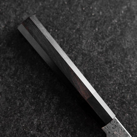 Petty VG-10 Damas Manche en Buffle et Ébène 120mm-[Musashi]-[Couteaux de cuisine japonais]