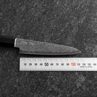 Petty VG-10 Damas Manche en Buffle et Ébène 120mm-[Musashi]-[Couteaux de cuisine japonais]