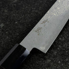Petty VG-10 Damas Manche en Buffle et Ébène 135mm-[Musashi]-[Couteaux de cuisine japonais]