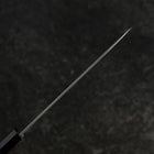 Petty VG-10 Damas Manche en Buffle et Ébène 135mm-[Musashi]-[Couteaux de cuisine japonais]