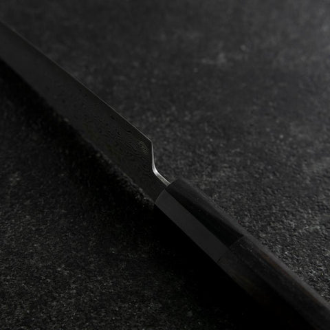 Petty VG-10 Damas Manche en Buffle et Ébène 135mm-[Musashi]-[Couteaux de cuisine japonais]