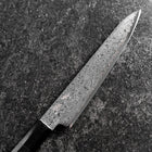 Petty VG-10 Damas Manche en Buffle et Ébène 150mm-[Musashi]-[Couteaux de cuisine japonais]
