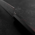 Petty VG-10 Damas Manche en Buffle et Ébène 150mm-[Musashi]-[Couteaux de cuisine japonais]