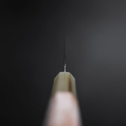 Petty VG-10 Damas Manche en Buffle et Érable Rose 150mm-[Musashi]-[Couteaux de cuisine japonais]
