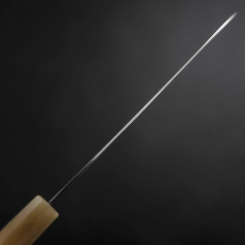 Petty VG-10 Damas Manche en Buffle et Érable Rose 150mm-[Musashi]-[Couteaux de cuisine japonais]