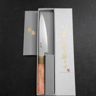 Petty VG-10 Damas Manche en Buffle et Érable Rose 150mm-[Musashi]-[Couteaux de cuisine japonais]