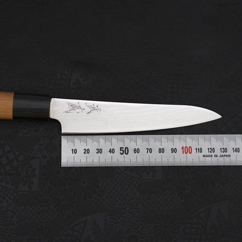 Petty VG-10 Damas Manche en Cerisier 135mm-[Musashi]-[Couteaux de cuisine japonais]