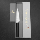Petty VG-10 Damas Manche en Ébène 120mm-[Musashi]-[Couteaux de cuisine japonais]