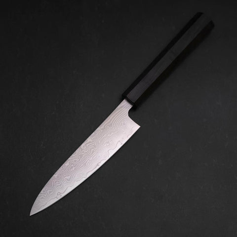 Petty VG-10 Damas Manche en Frêne 130mm-[Musashi]-[Couteaux de cuisine japonais]