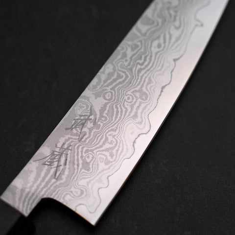 Petty VG-10 Damas Manche en Frêne 130mm-[Musashi]-[Couteaux de cuisine japonais]