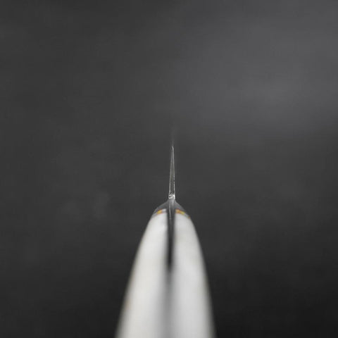 Petty VG-10 Damas Manche en Pierre Arc-en-ciel Artificielle 150mm-[Musashi]-[Couteaux de cuisine japonais]