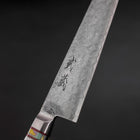 Petty VG-10 Damascus Artificial Stone Rainbow Handle 150mm-[Musashi]-[Couteaux de cuisine japonais]