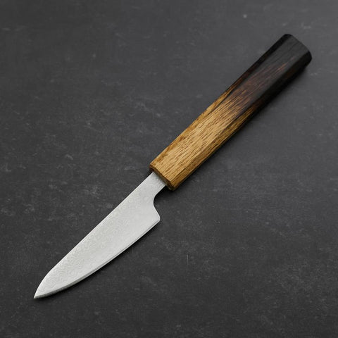 Petty VG-10 Damascus Yaki Urushi Handle 85mm-[Musashi]-[Couteaux de cuisine japonais]