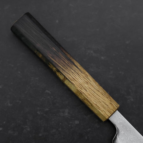 Petty VG-10 Damascus Yaki Urushi Handle 85mm-[Musashi]-[Couteaux de cuisine japonais]