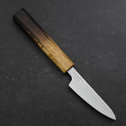 Petty VG-10 Damascus Yaki Urushi Handle 85mm-[Musashi]-[Couteaux de cuisine japonais]