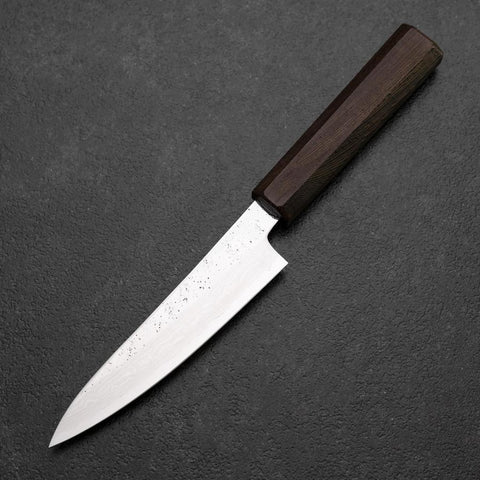 Petty VG-10 Nashiji Manche en Bois de Wengé 135mm-[Musashi]-[Couteaux de cuisine japonais]